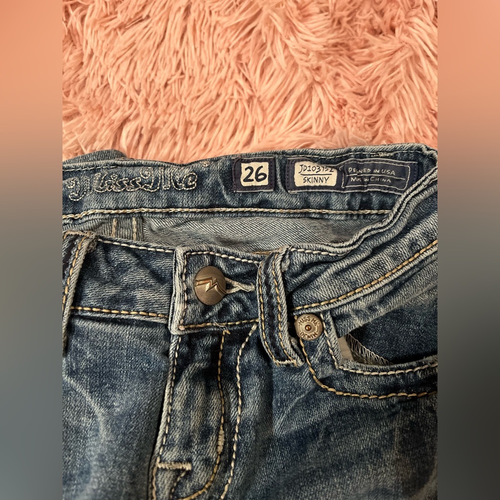 Miss Me Buckle jeans size 26 - Picture 2 of 3